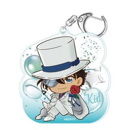 (mua 1 tặng 1) Móc khóa DETECTIVE CONAN ver SINH NHẬT Thám tử lừng danh in hình anime chibi mica keyring dễ thương 3