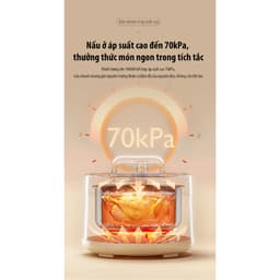 (GIÁ XẢ) Nồi Áp Suất Điện Đa Năng Midea MPC40110APA - Dung Tích 4L, 1000W, Tích Hợp Đa Chức Năng, Hẹn Giờ, Khóa An Toàn 6