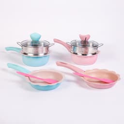 Nồi Chảo đá nấu Ăn Dặm Cho Bé, chống dính Cao Cấp, chính hãng SEKA dùng được mọi loại bếp. 3