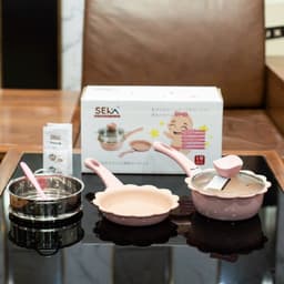 Nồi Chảo đá nấu Ăn Dặm Cho Bé, chống dính Cao Cấp, chính hãng SEKA dùng được mọi loại bếp. 9