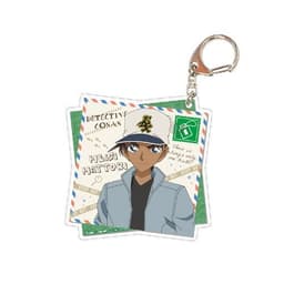 (Mua 1 tặng 1) Móc khóa mica DETECTIVE CONAN ver THƯ Thám tử lừng danh hình in 2 mặt 5