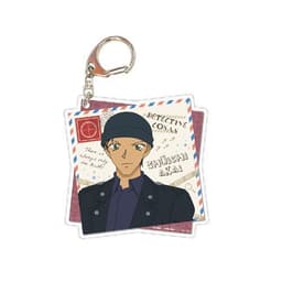 (Mua 1 tặng 1) Móc khóa mica DETECTIVE CONAN ver THƯ Thám tử lừng danh hình in 2 mặt 7