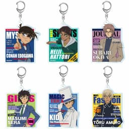 (Mua 1 tặng 1) Móc khóa mica DETECTIVE CONAN ver TẠP CHÍ Thám tử lừng danh hình in 2 mặt 1