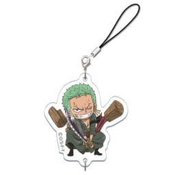 (mua 1 tặng 1) Móc dây treo điện thoại ONE PIECE ver HOẠT ĐỘNG anime chibi popsocket griptok mica tiện lợi 5