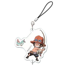 (mua 1 tặng 1) Móc dây treo điện thoại ONE PIECE ver HOẠT ĐỘNG anime chibi popsocket griptok mica tiện lợi 9