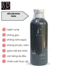 Dầu gội Michi kiềm dầu,mọc tóc,ngăn rụng và gàu,nấm,ngứa Hàn Quốc bộ sản phẩm Michi 3