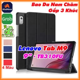 [Ảnh Thật] Bao Da MTB Lenovo Tab M9 9" 2023 TB310FU Gấp 3 Khúc Lưng Cứng Có Nam Châm 1