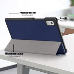 [Ảnh Thật] Bao Da MTB Lenovo Tab M9 9" 2023 TB310FU Gấp 3 Khúc Lưng Cứng Có Nam Châm 2