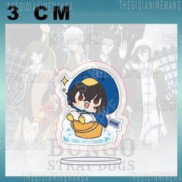 (mua 1 tặng 1) (3CM) Standee BUNGOU STRAY DOGS ver CHIM CÁNH CỤT mô hình Văn Hào Lưu Lạc game anime mica trưng bày 9