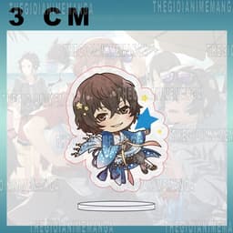 (mua 1 tặng 1) (3cm) Standee BUNGOU STRAY DOGS ver NGÔI SAO mô hình game anime mica trưng bày Văn Hào Lưu Lạc bungo 4