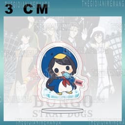 (mua 1 tặng 1) (3CM) Standee BUNGOU STRAY DOGS ver CHIM CÁNH CỤT mô hình Văn Hào Lưu Lạc game anime mica trưng bày 3