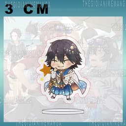 (mua 1 tặng 1) (3cm) Standee BUNGOU STRAY DOGS ver NGÔI SAO mô hình game anime mica trưng bày Văn Hào Lưu Lạc bungo 5