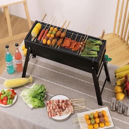 Bếp Nướng Than Hoa Dài Mang Theo Du Lịch Cắm Trại Dã Ngoại 7