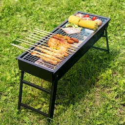 Bếp Nướng Than Hoa Dài Mang Theo Du Lịch Cắm Trại Dã Ngoại 9