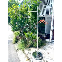 Kệ Treo Quần Áo Chụp Ảnh Inox, Sào LiveStream Inox 6