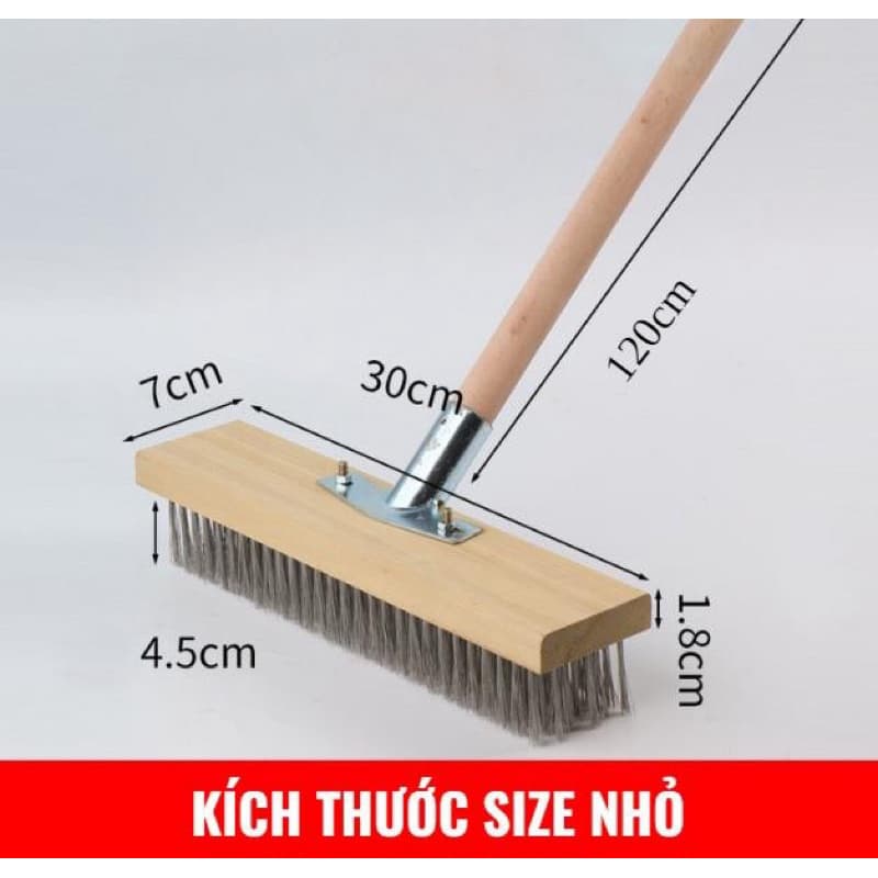 CHỔI SẮT CỌ RỬA RONG RÊU  ĐA NĂNG , VẬT DỤNG HỮU ÍCH CHO GIA ĐÌNH 30CM (shopngocanhngocanh)