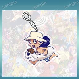 (mua 1 tặng 1) Móc khóa ONE PIECE ver PHAO ĐI BIỂN Đảo hải tặc mica trong acrylic in hình anime chibi quà tặng độc đáo 8