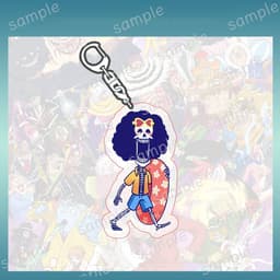 (mua 1 tặng 1) Móc khóa ONE PIECE ver PHAO ĐI BIỂN Đảo hải tặc mica trong acrylic in hình anime chibi quà tặng độc đáo 7
