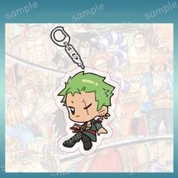 (mua 1 tặng 1) Móc khóa ONE PIECE ver NHẢY Đảo hải tặc mica trong acrylic in hình anime chibi quà tặng độc đáo 4
