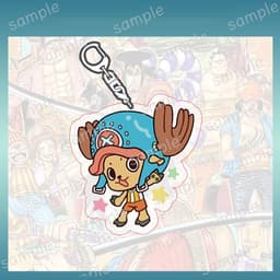 (mua 1 tặng 1) Móc khóa ONE PIECE ver NHẢY Đảo hải tặc mica trong acrylic in hình anime chibi quà tặng độc đáo 5