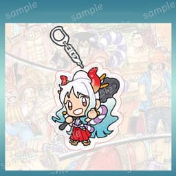 (mua 1 tặng 1) Móc khóa ONE PIECE ver NHẢY Đảo hải tặc mica trong acrylic in hình anime chibi quà tặng độc đáo 8
