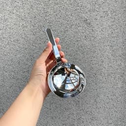 Muôi canh cán ngắn Chockmen CKM81 19cm Muôi múc canh inox muỗng canh inox 7