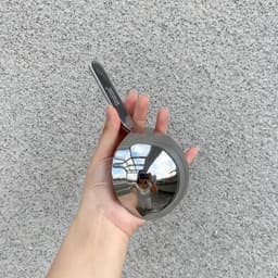 Muôi canh cán ngắn Chockmen CKM81 19cm Muôi múc canh inox muỗng canh inox 4