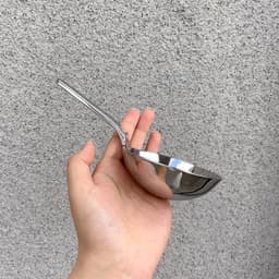 Muôi canh cán ngắn Chockmen CKM81 19cm Muôi múc canh inox muỗng canh inox 5