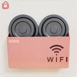 Hộp đựng wifi treo tường, Kệ wifi đặt modem, đầu kỹ thuật số, ổ cắm điện, chất liệu nhựa ABS 8