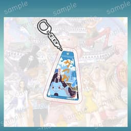 (Mua 1 tặng 1) Móc khóa ONE PIECE ver ĐỒ ĂN VẶT Đảo hải tặc mica trong acrylic in hình anime chibi quà tặng độc đáo 6
