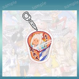 (Mua 1 tặng 1) Móc khóa ONE PIECE ver ĐỒ ĂN VẶT Đảo hải tặc mica trong acrylic in hình anime chibi quà tặng độc đáo 7