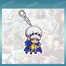 (mua 1 tặng 1) Móc khóa ONE PIECE ver HOẠT ĐỘNG Đảo hải tặc mica trong acrylic in hình anime chibi quà tặng độc đáo 8