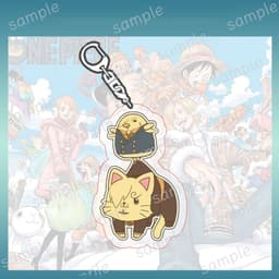 (mua 1 tặng 1) Móc khóa ONE PIECE ver PET Đảo hải tặc mica trong acrylic in hình anime chibi quà tặng độc đáo 5