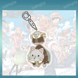 (mua 1 tặng 1) Móc khóa ONE PIECE ver PET Đảo hải tặc mica trong acrylic in hình anime chibi quà tặng độc đáo 2