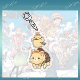 (mua 1 tặng 1) Móc khóa ONE PIECE ver PET Đảo hải tặc mica trong acrylic in hình anime chibi quà tặng độc đáo 8