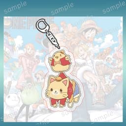 (mua 1 tặng 1) Móc khóa ONE PIECE ver PET Đảo hải tặc mica trong acrylic in hình anime chibi quà tặng độc đáo 3
