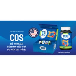 Viên uống giảm viêm đại tràng COS , nhập khẩu từ M 3