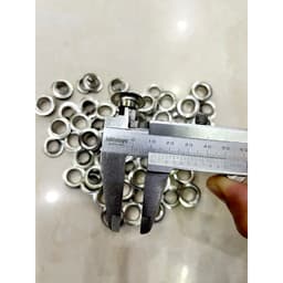 Khoen mắt cáo ore 12mm Khuy mắt cáo đóng bạt, bấm bạt Bằng sắt Túi 100 cái Có long đền 8