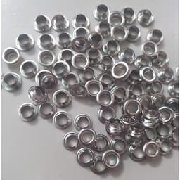 Khoen bấm lỗ bạt ore 10mm (lọt lòng 9mm) khuy bạt 10 li SẮT Túi 100 cái khoen + 100 cái long đền Chuyên bấm bạt 1
