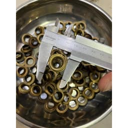 Khoen mắt cáo ore 12mm Khuy mắt cáo đóng bạt, bấm bạt Bằng sắt Túi 100 cái Có long đền 4