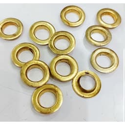 Khoen ore 14mm Khuy mắt cáo đóng bạt, bấm bạt Bằng sắt Túi 100 cái + 100 long đền 7
