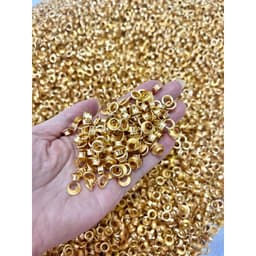 Khoen mắt cáo 5mm - Ô rê 5mm Sắt Bịch 100 cái Chuyên dùng đóng túi giấy, thẻ tag, bạt... 9