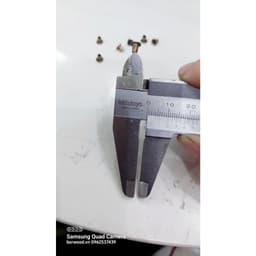 Khoen ore 2mm mắt cáo 2ly Sắt xi Màu đồng Bấm túi giấy,đồ mini,thủ công Bịch 100 cái Không long đền 5