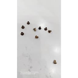 Khoen ore 2mm mắt cáo 2ly Sắt xi Màu đồng Bấm túi giấy,đồ mini,thủ công Bịch 100 cái Không long đền 7
