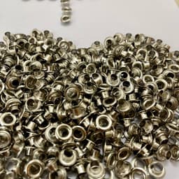 Khoen mắt cáo 5mm - Ô rê 5mm Sắt Bịch 100 cái Chuyên dùng đóng túi giấy, thẻ tag, bạt... 1