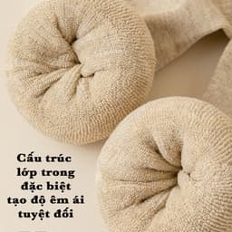 Tất vớ đùi nữ, tất dài qua gối cao cấp chất vải dày dặn êm ái chống dãn, thoáng khí khử mùi hôi 4