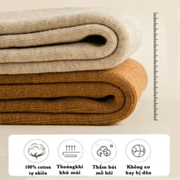 Tất vớ đùi nữ, tất dài qua gối cao cấp chất vải dày dặn êm ái chống dãn, thoáng khí khử mùi hôi 6
