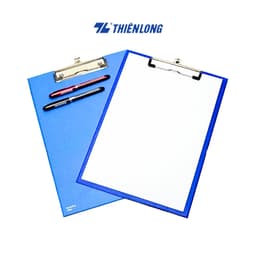 Bìa trình ký đơn Thiên Long Flexoffice FO-CB02-  Khả năng chứa 100 tờ A4.- Xanh/ Xanh Đậm 1