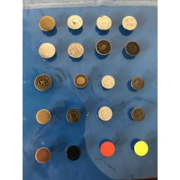 Nút đóng quần jean, nút quần jean quần bò (2 chi tiết) Cúc khuy gài size 17mm Màu đồng Màu bạc Không gỉ sét Bịch 10 nút 3