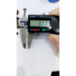 Khoen mắt cáo ore 3mm (3 li) Bằng thau không gỉ Khuy bấm vải, bấm giấy Túi 100 cái (KHÔNG có long đền) 4